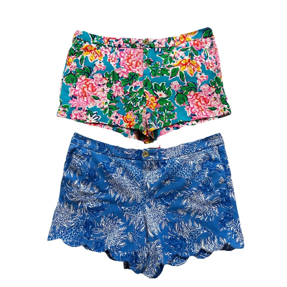 Lilly Pulitzer Women's Size 16‎ Knit Shorts - 2 Pair